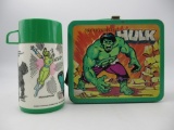Incredible Hulk 1978 Lunchbox w/Thermos
