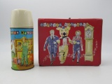 Captain Kangaroo 1964 Vinyl Lunchbox w/Thermos