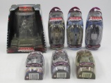 Battlestar Galactica Titanium Series Figures + Vehicles