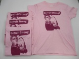 Detroit Strong Rosie the Riveter T-Shirt Lot