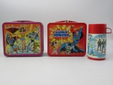 Super Friends + Super Powers Lunchboxes 1976/1983