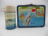 Flipper 1966 Metal Lunchbox w/Thermos