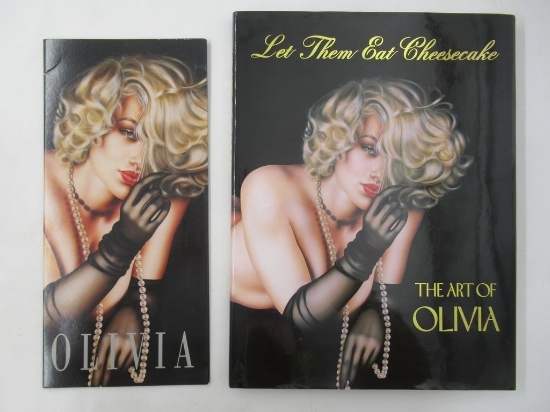 Olivia 1st Edition Art Book + Hologram Card Set/Pin-Up