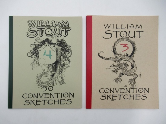 William Sketch Book #3 + #4 Signed and Numbered!