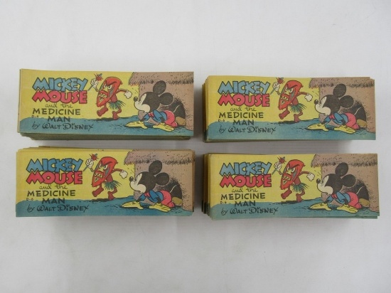 Disney 1951 Mickey Mouse Wheaties Flip Book Comic Lot of (100)