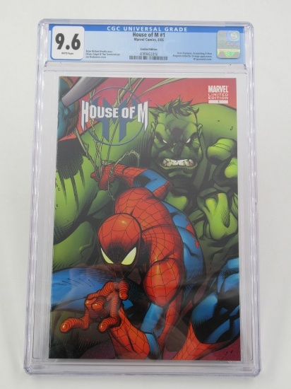 House of M #1 CGC 9.6 Madureiea Exclusive Variant