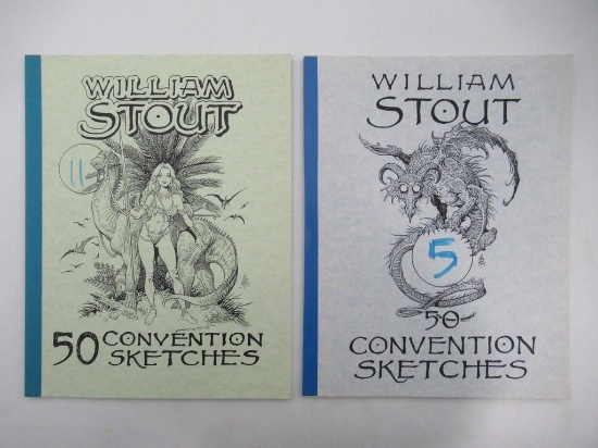 William Sketch Book #5 + #11 Signed and Numbered!
