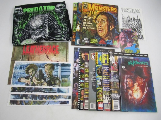 Horror Vintage to Modern Magazine/Collectibles Box Lot