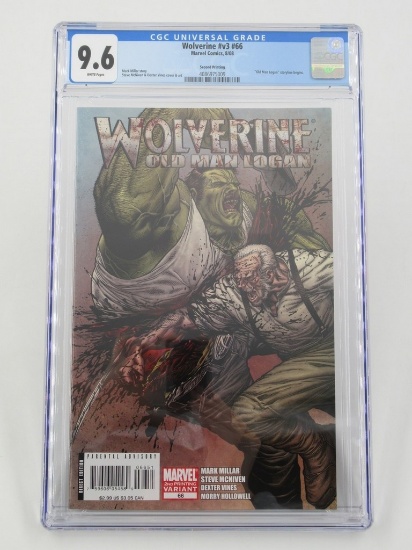 Wolverine #66 CGC 9.6 Old Man Logan 2nd Print Variant