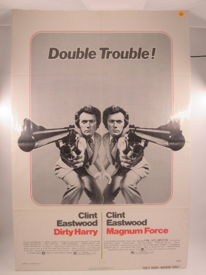 Dirty Harry / Magnum Force (1975) Movie Poster