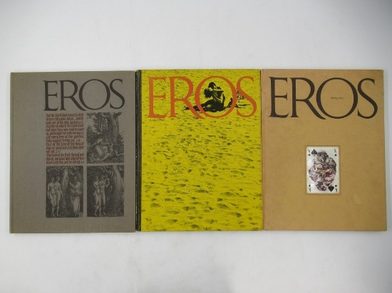 Eros Hardcover Magazines #1/2/4 1962/Ginzburg