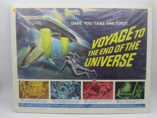 Voyage to the End of the Universe 1964 1/2 Sheet Movie Poster