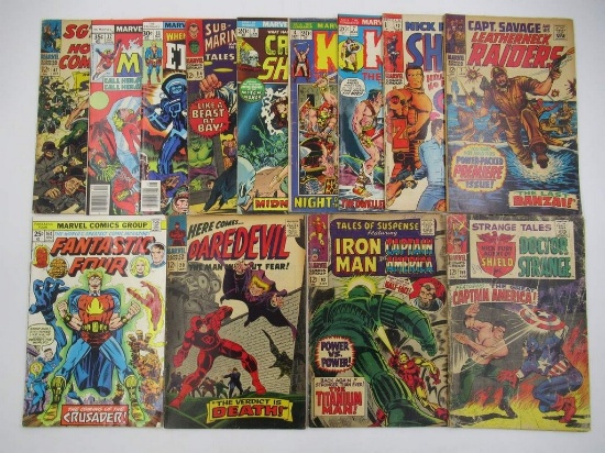 Marvel Comics Silver to Bronze Age Comic Lot w/Keys