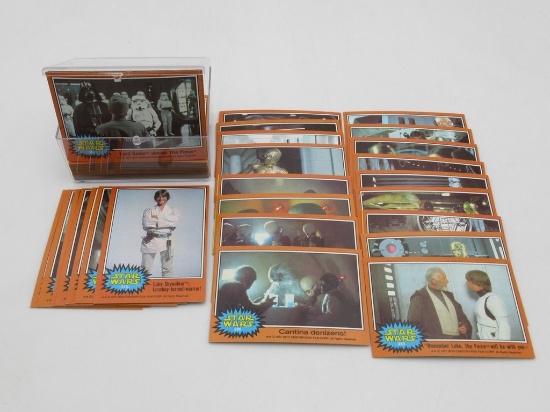 Star Wars 1977 Orange Series 5 Card Set #265-330