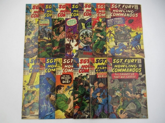 Sgt. Fury/Howling Commandos #33/35-40/42-47