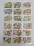1970 Donruss Fiends and Machines Sticker Lot