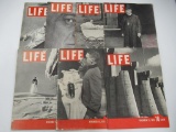 LIFE Magazine Lot of (7) 1936-1937/1st Issue