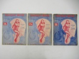 Fantasy Book #1/1947 (x3)/Pin-Up Space Vixen Cover!