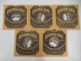 R. Crumb 1973 78 RPM Underground Comix Record Lot of (5)