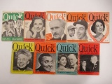 Quick News Weekly 1949-1950 Group of (8)