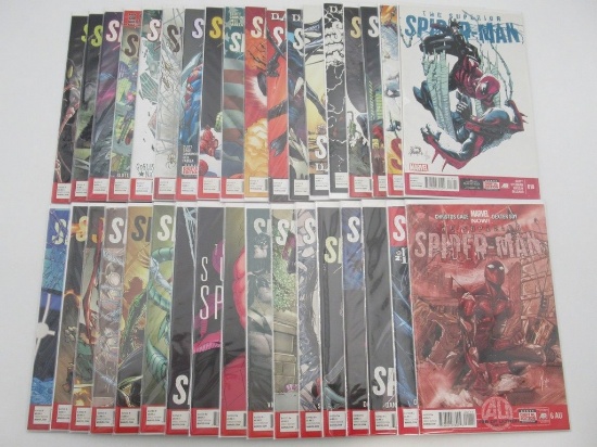 Superior Spider-Man #1-7/9-33+#6 AU + Annual #1-2/Near Run