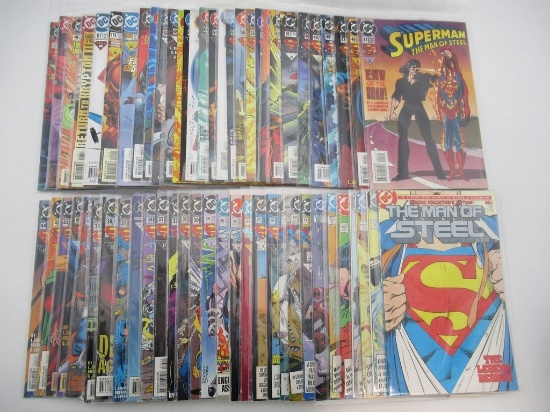 Superman Man of Steel Group of (65)