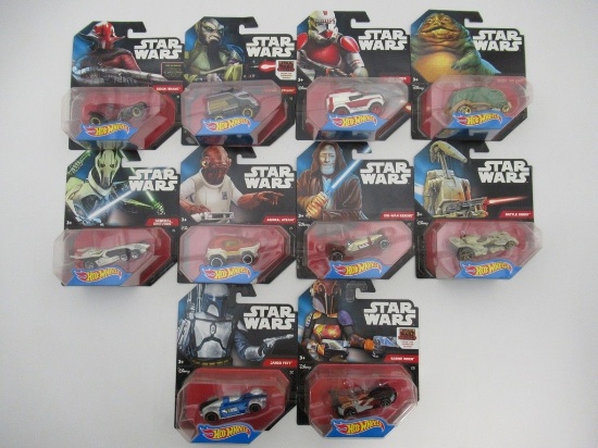 Star Wars Hot Wheels Die-Cast Vehicle Lot