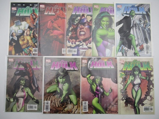 She-Hulk #1-4/7/9-12 (2004)