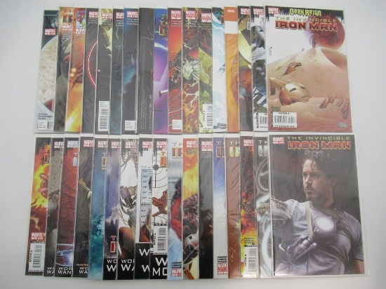 Invincible Iron Man (2008) Near Run w/Variants
