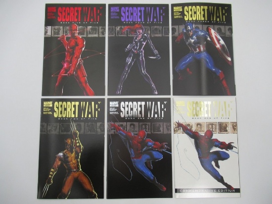 Secret War (2004, Marvel) #1-5 Set + Gold