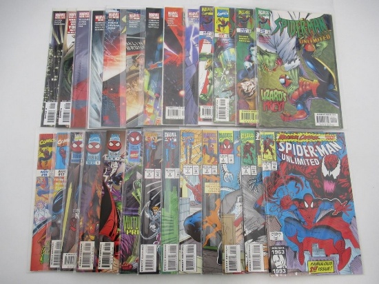 Spider-Man Unlimited Comic Lot (1993 + 2004) #1s and More