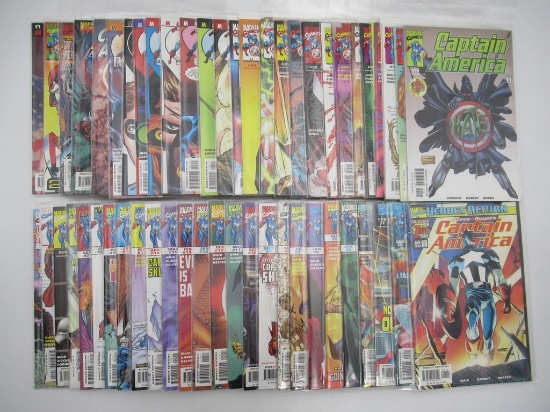 Captain America #1-50 + 1998 to 2001 Annuals