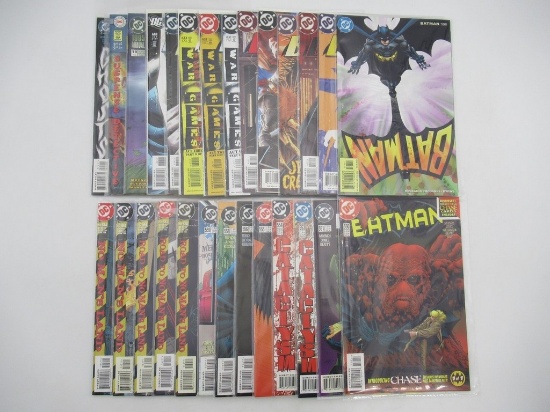 Batman Group of (27) #550-688 w/Annuals #19,21,22