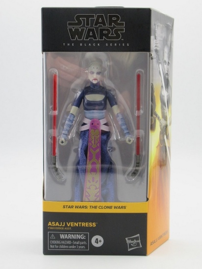 Asajj Ventress Clone Wars Star Wars Black Series Figure