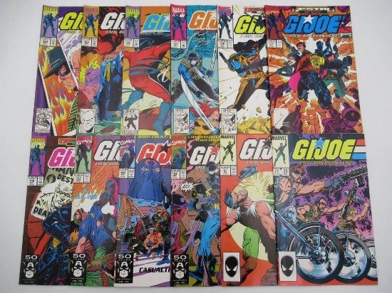 G.I. Joe A Real American Hero Group of (12) #35-124
