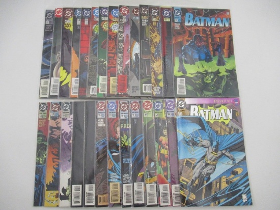Batman Group of (27) #500-549 w/#0