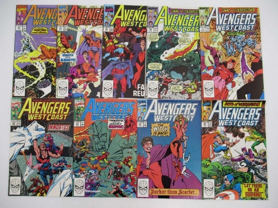 Avengers West Coast Group #53-57/60-63 Dark Scarlet Witch