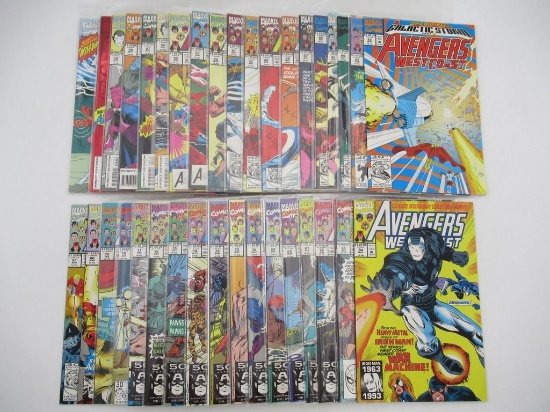 Avengers West Coast #65-70/72-100/102/Annual #7 Key War Machine