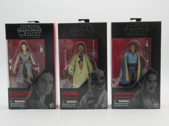 Lando Calrissian, Tusken Raider/Rey Star Wars Black Series Figures
