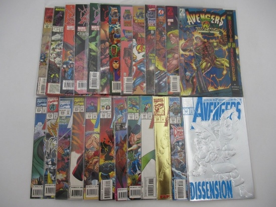Avengers Group of (25) #363-503 w/Finale + Annuals #16/23