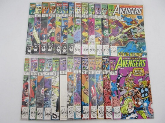 Avengers Group of (26) #301-334