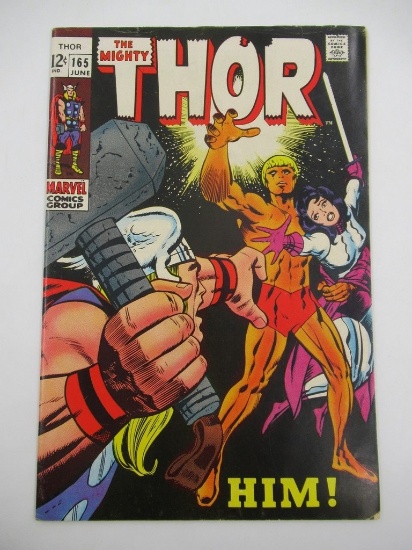 Thor #165/1st HIM (Adam Warlock)