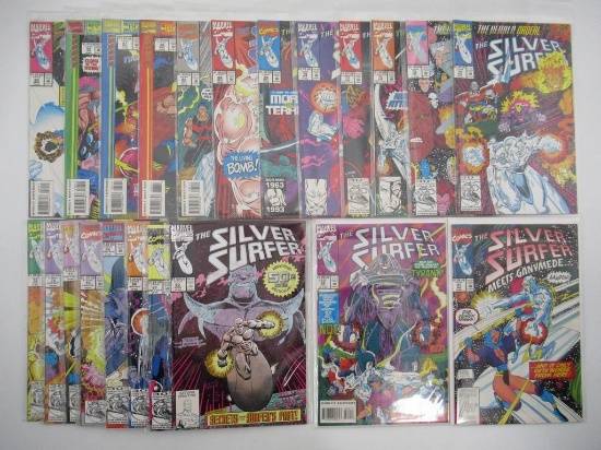 Silver Surfer Group of (22) #50-90/1st Tyrant