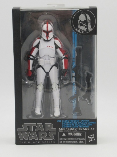 Clone Trooper Captain Star Wars Black Series - Blue Wave Figure