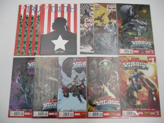 All New Captain America + Sam Wilson + Truth Comic Lot