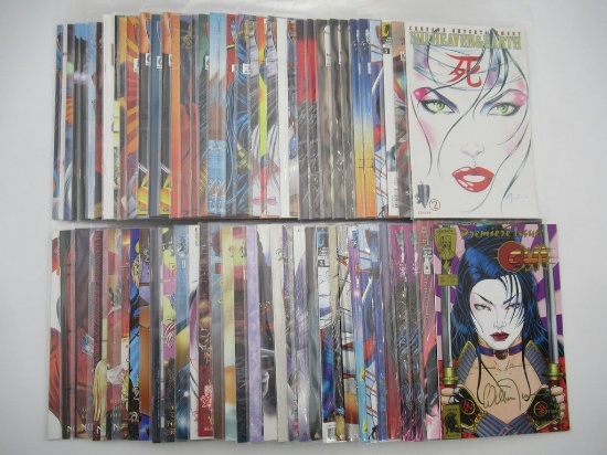 Shi/Tomoe + Related Comic Lot w/Tucci Autograph
