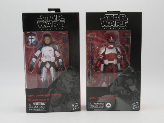Clone Commander Wolffe/Fox Star Wars Black Series Exclusive Figures