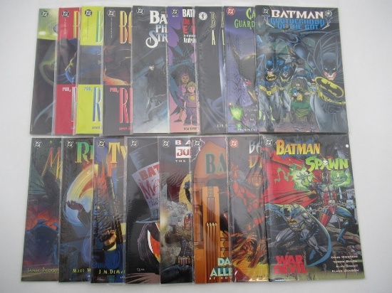 Batman + Related Prestige Format Comics Lot