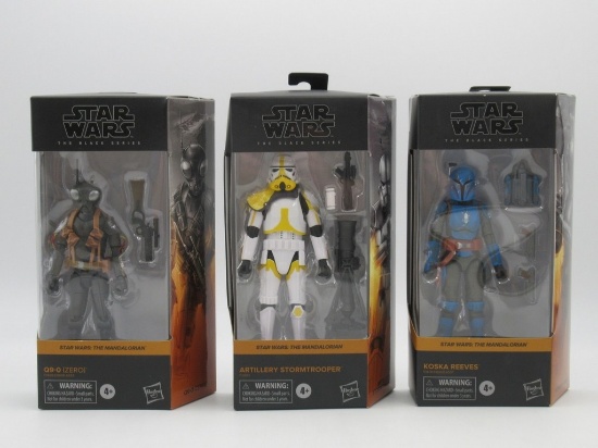 The Mandalorian Star Wars Black Series w/ Exclusive Figure Lot