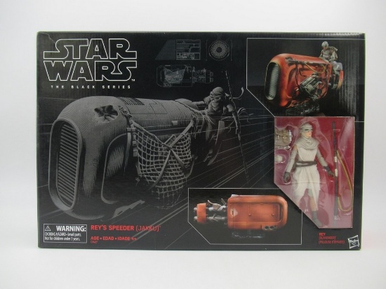Star Wars Black Series Rey's Speeder (Jakku) Figure/Vehicle Set
